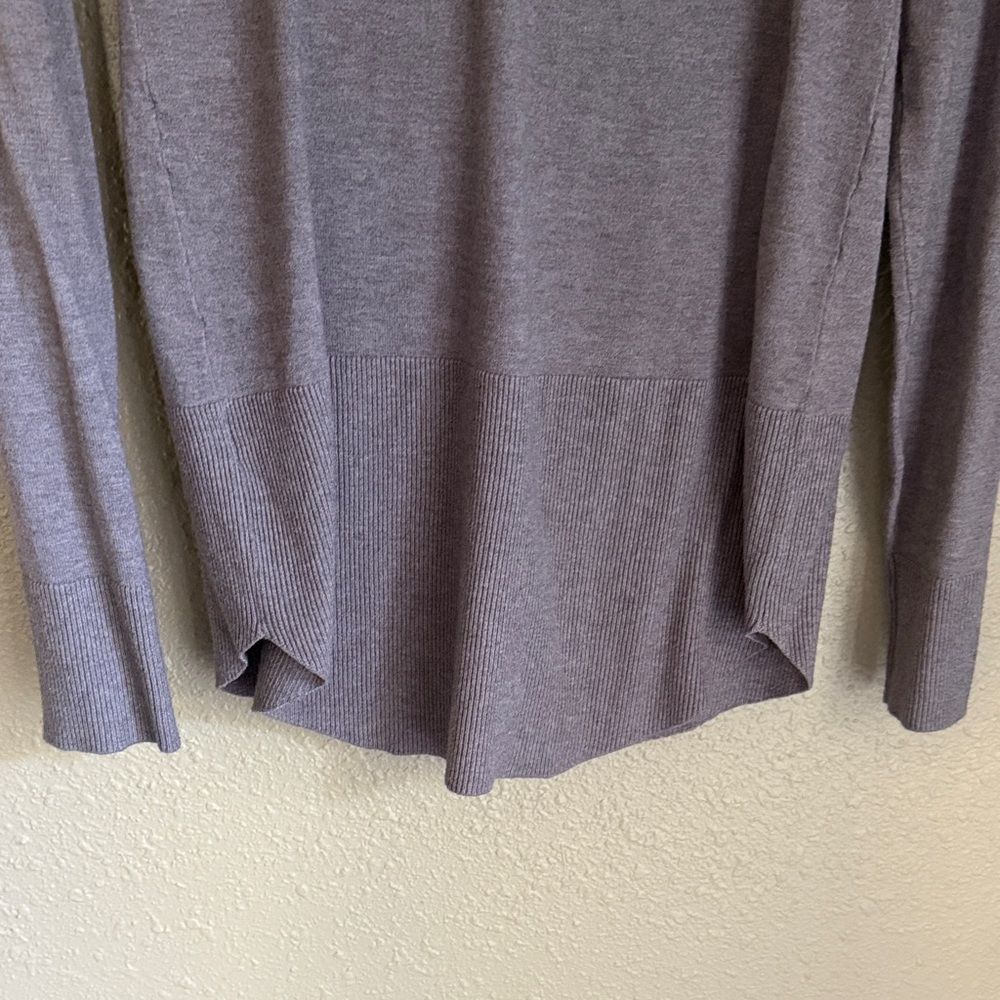 Cyrus Heather Gray Cowl Neck Sweater NWOT - Picture 7 of 7